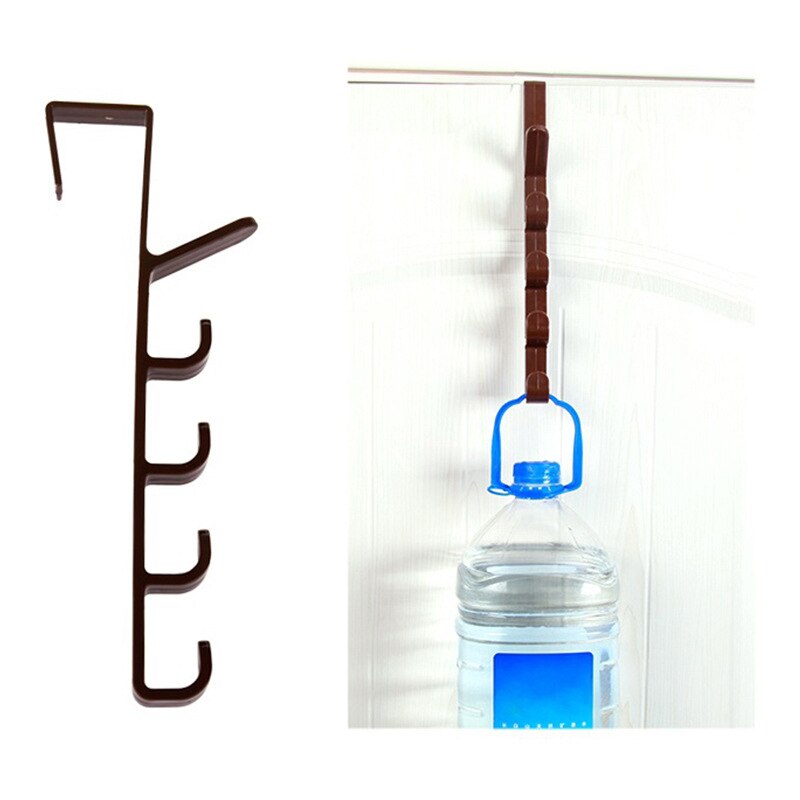 Hat Clothes Bag Hanger Hook Holder Cupboard Door Kitchen Cabinet Back Style Garbage Bags Storage Holder Rack Organizer Hanging