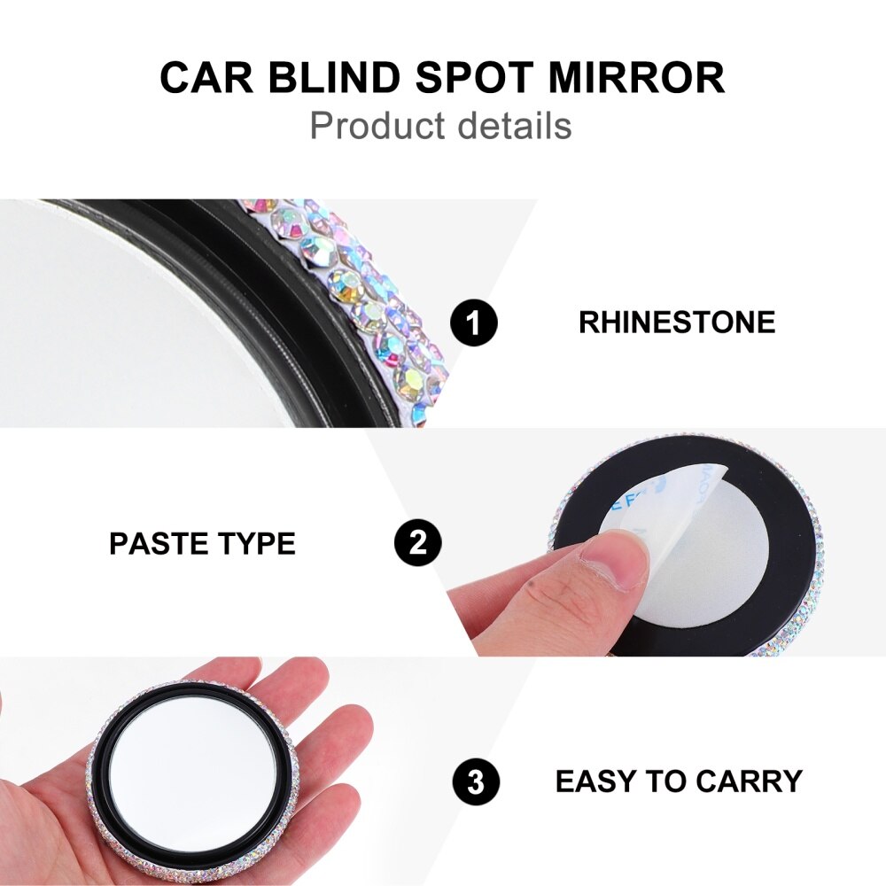 1 pc draagbare, duurzame en compacte achteruitkijkspiegels voor auto's