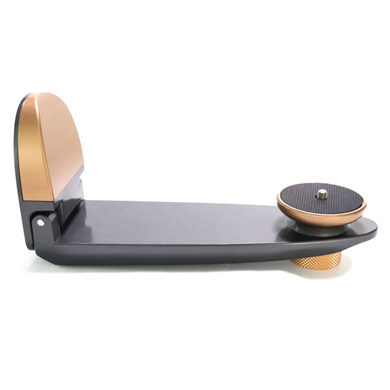 Universal Wall Mount Projector Bracket Projector Mounting Bracket Aluminum Alloy Projector Bracket: Gold