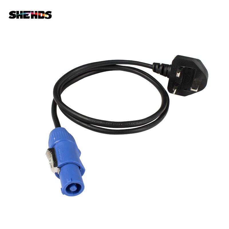 SHEHDS Mobiele Powercon Connector Stekker Connector Blauw/Wit Voor LED Par \ Moving Head/COB Par LED power Cable Plug socket