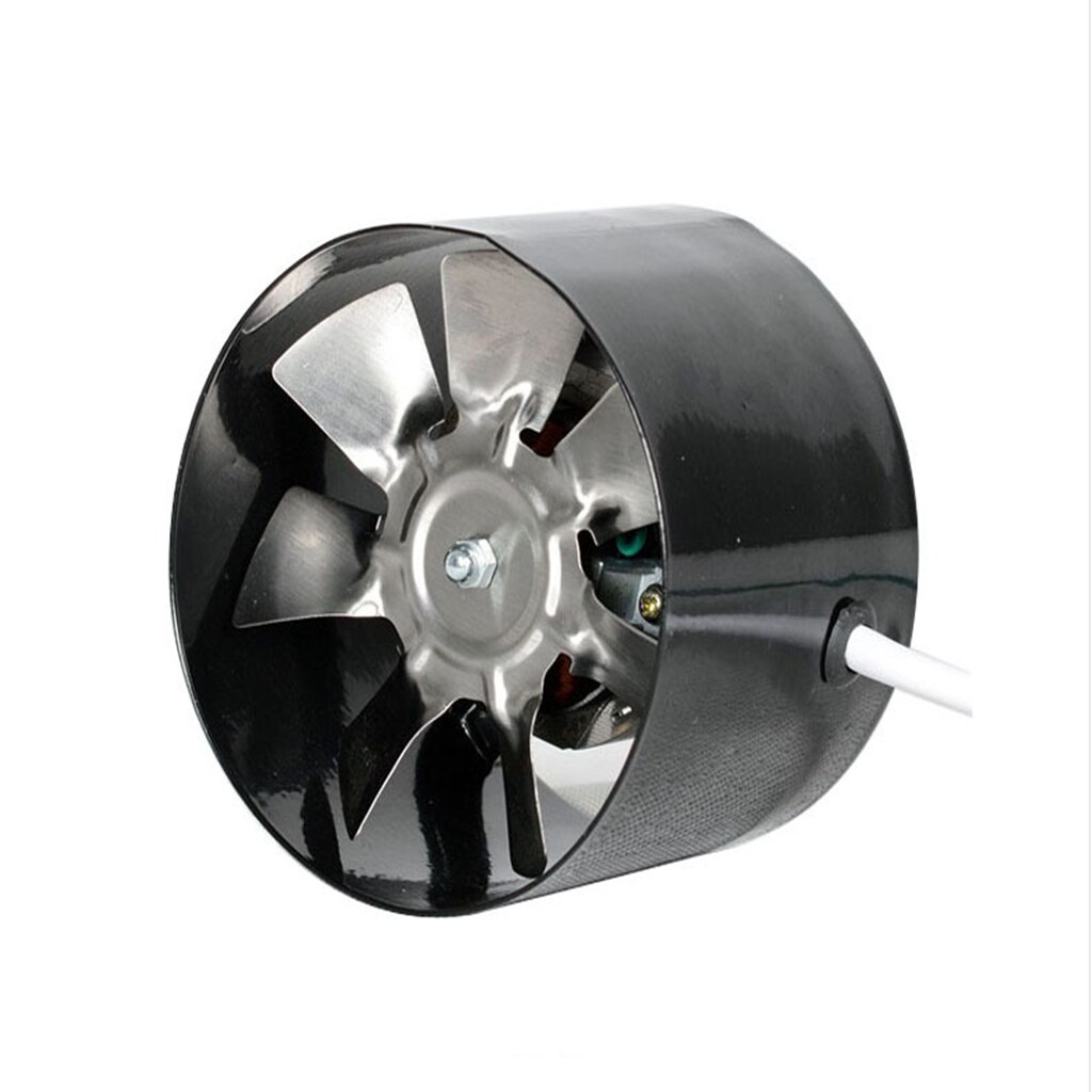 220V 4'' 25W Exhaust Blower Silent Wall Extractor Ventilation Fan Window Bathroom Kitchen Toilet Cooling Vents Ventilator Fan