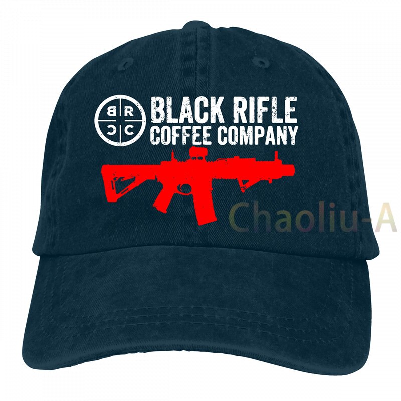 Black Rifle Coffee Company Black Baseball cap men women Trucker Hats adjustable cap: 2-Navy