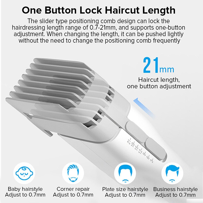 ENCHEN Boost USB Electric Hair Clippers Trimmers For Men Adults Kids Cordless Rechargeable Hair Cutter Machine