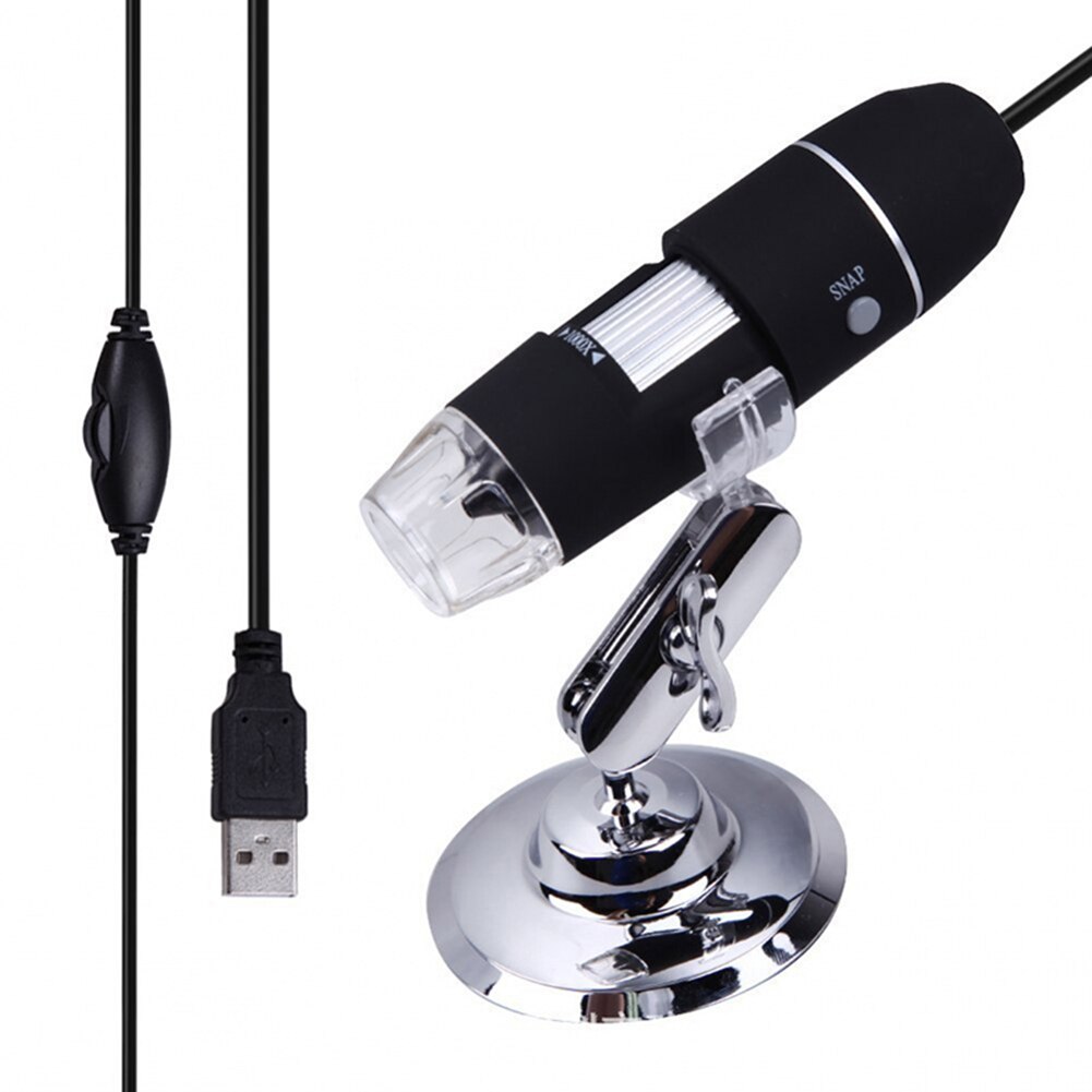 1080P 8 LED Microscope Camera 1000X/1600X Digital USB Magnifier VDX99