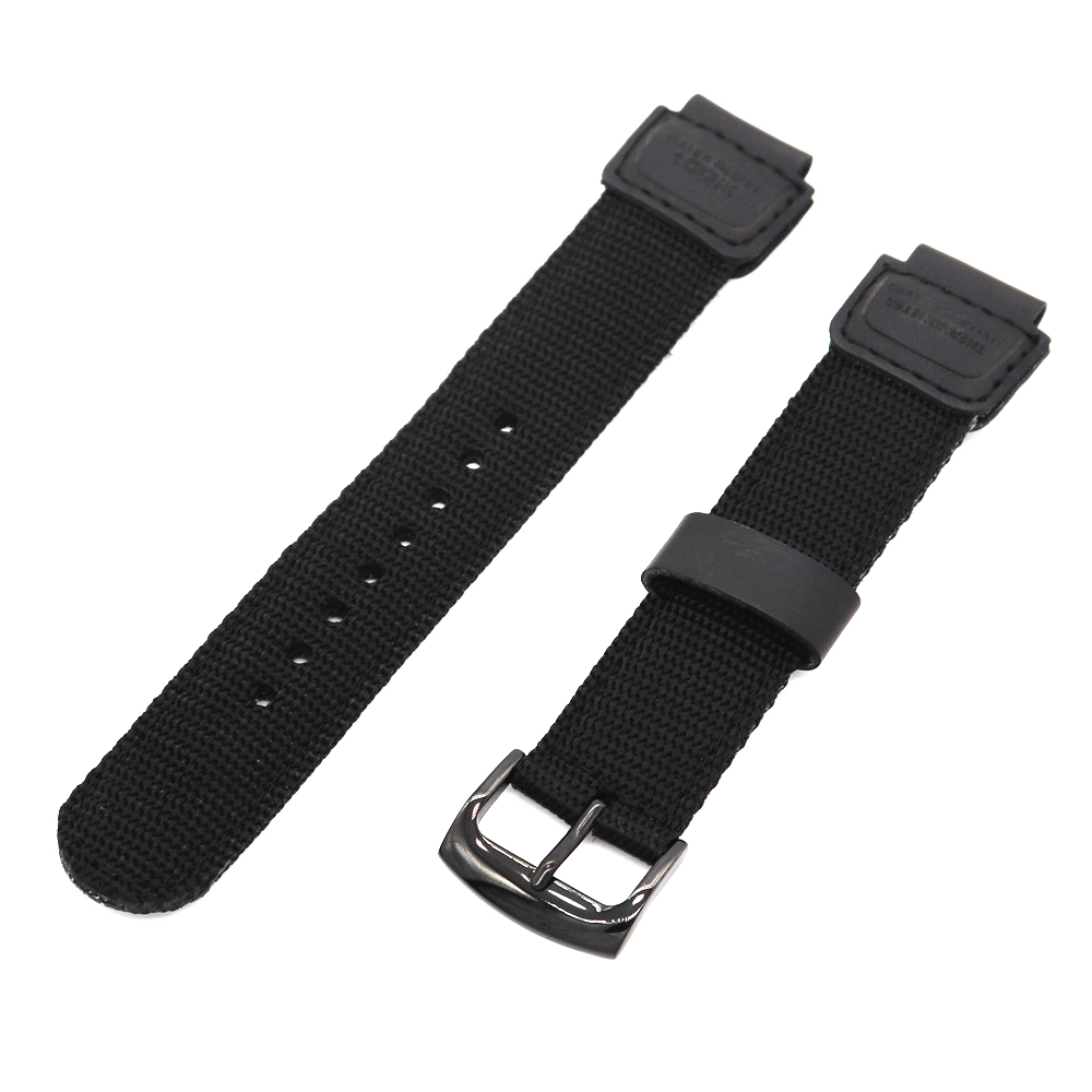 18mm Nylon Canvas Watch Strap for Casio SGW-300/40... – Grandado