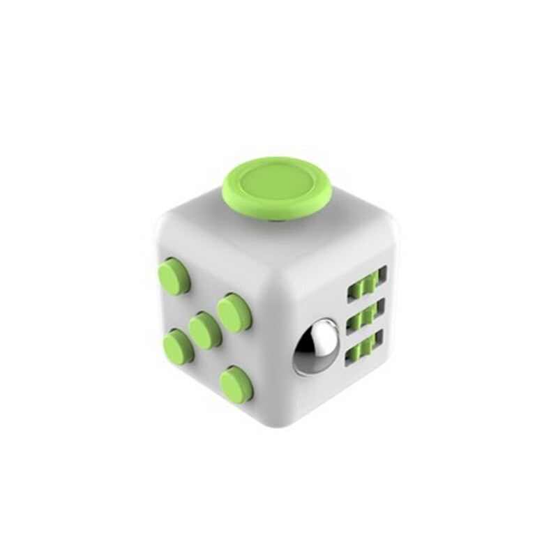 Anxiety Stress Relief Attention Decompression Plastic Focus Fidget Gaming Dice Toy For Children Adult stress reliever toy: Lavender