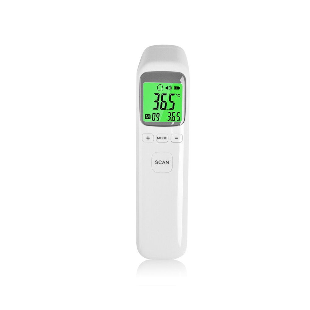 Digitale Voorhoofd Thermometer Backlight Infrarood Lichaam Meten Voorhoofd Body Termometro Koorts Meten Tool Voor Volwassenen Kids: Color Screen