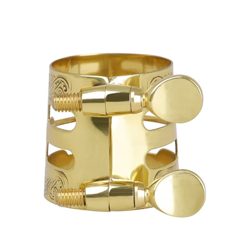 Saxophon Mundstück - Metall Goldlack - Tenor Alt Sopran - Messing
