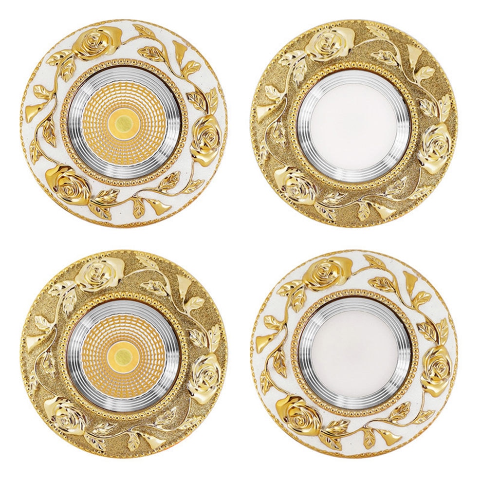 Amerikaanse Luxe Gold Cob Led Inbouwspot Dimbare Spot Verlichtingsarmaturen 3 W 5 W 7 W Home Deco kamer Gangpad Plafonds Lamp