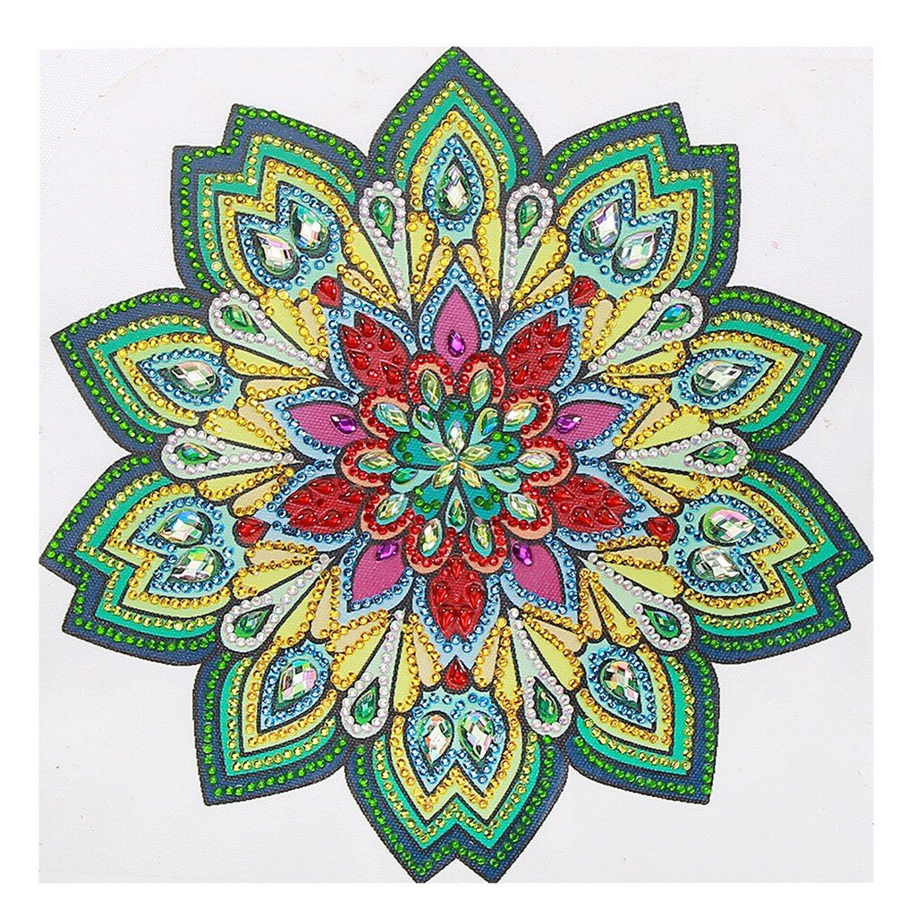 5D DIY Special Shaped Diamond Painting Mandala Kits DIY Diamond Art Paint Cross Stitch for Adults and Kids: DZ285