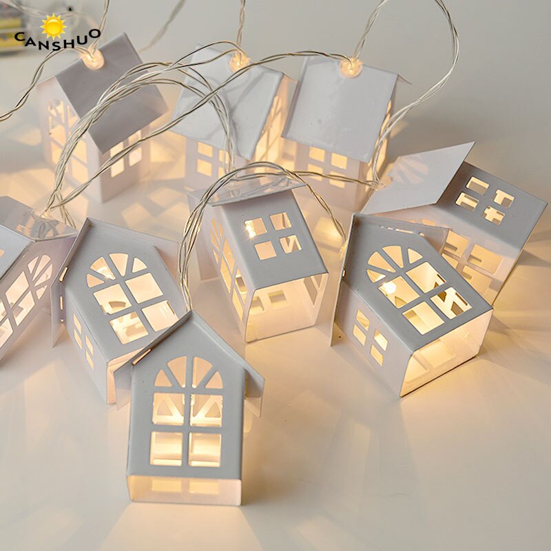 Led kärlek hjärta bröllopssnöre ljus jul led fairy citron diamant ananas hus batteri ljus inomhus fest trädgård girlander