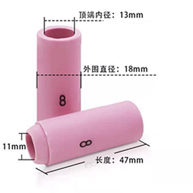 TIG Consumables Accessories KIT Alumina Nozzle Cups Collets Bodies FIT TIG Welding Consumables PTA SR DB WP 17 18 26