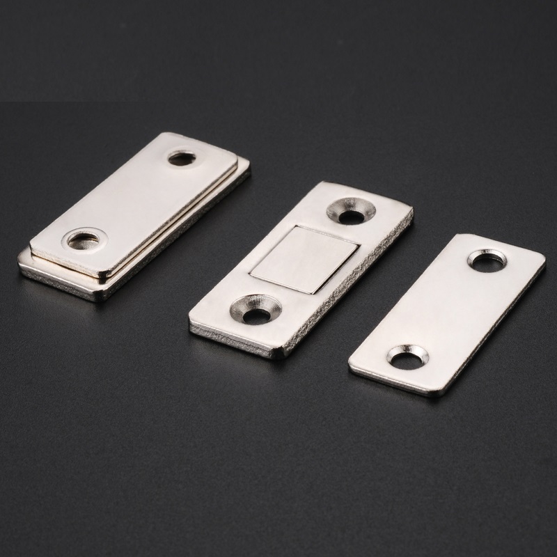 2 teile/satz Starke Tür Näihr Magnetische Tür Fangen verriegeln Tür Magnet für Möbel Schrank Schrank mit Schrauben Ultra Dünne