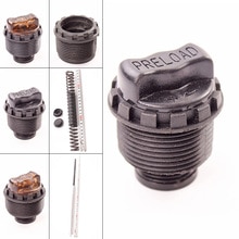 Durable Bicycle Front Fork Repair Parts XCR/XCM Oil Bar Base Screw Rod Adjustment Knob Kit Spring Base Screw Rod Cap Set