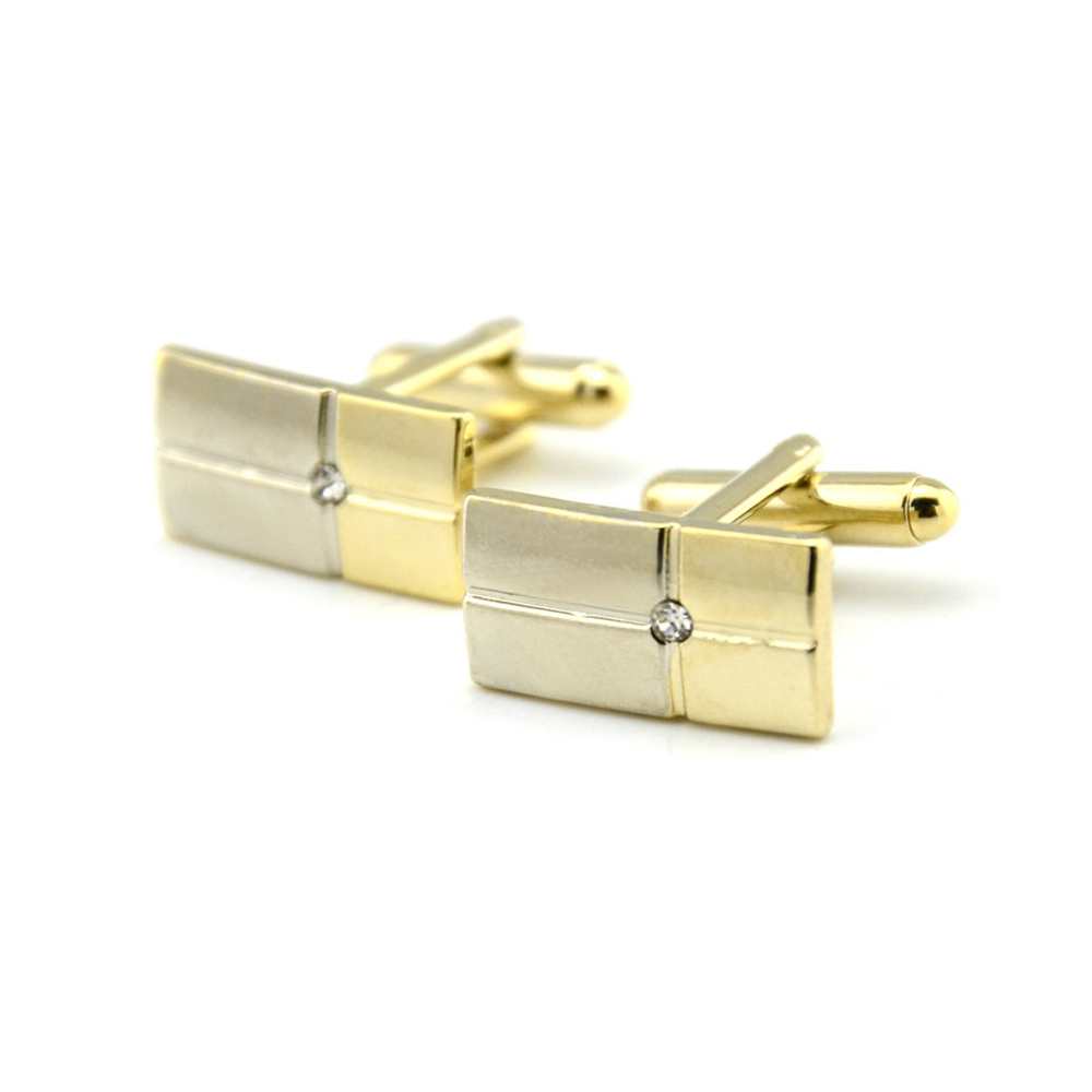 Herren Schmuck Manschettenknöpfe Formale Gold Silber Business Manschette Links Hochzeit Party: A40-Gold