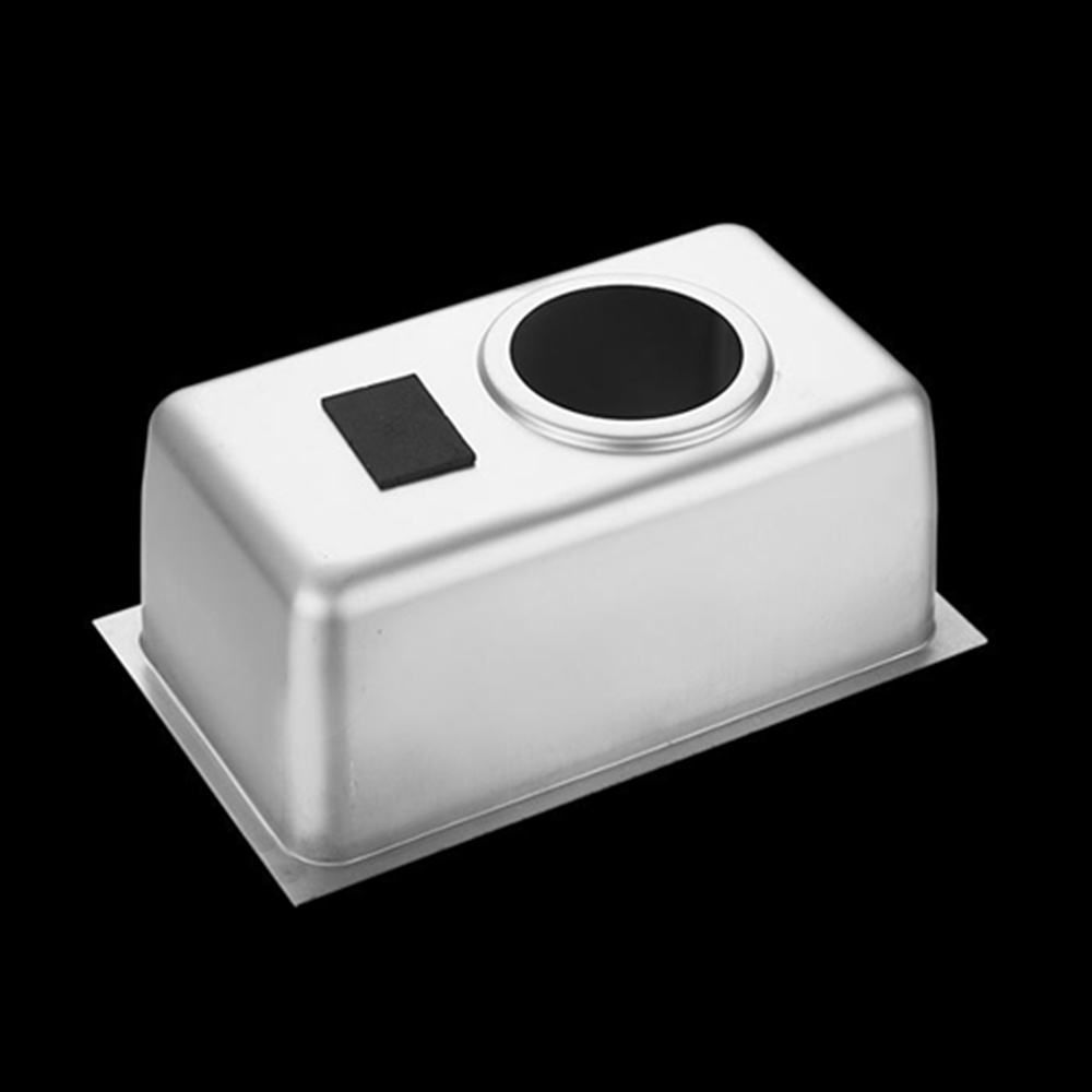 JayCreer Edelstahl Rechteck Waschbecken Für RV, Boot, Marine......