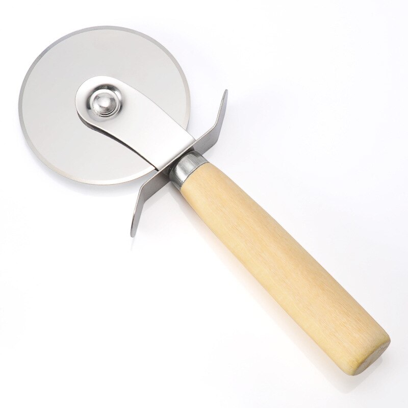 Rvs Pizza Enkel Wiel Cut Gereedschap Diameter 6.5Cm Huishoudelijke Pizza Mes Cake Gereedschappen Wiel Gebruik Voor Wafel Cookies