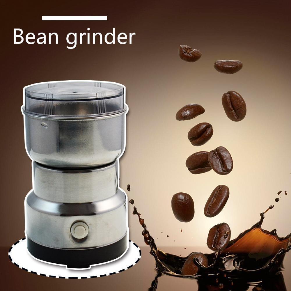 Kaffekværn kaffekværn rustfri stålmølle male bønner nødder eu us krydderier stik au dk  j9 c 3