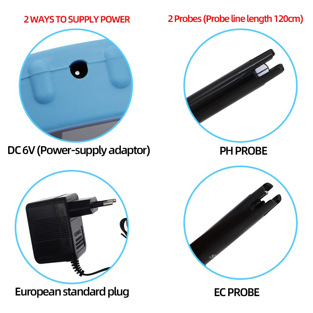 2 in 1 Water Tester Multi-Function Monitor Online PH/TDS Meter Acidity Acidometer Analyzer Aquarium 25% OFF
