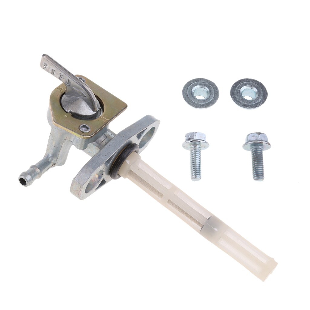 Valve Fuel Tap Fuel Petcock Motorcycle Dirt Bike With Screw For