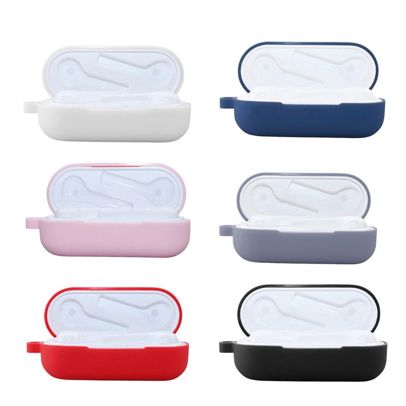 Siliconen Anti-Slip Beschermhoes Oortelefoon Case Voor Huawei Freebuds Lite