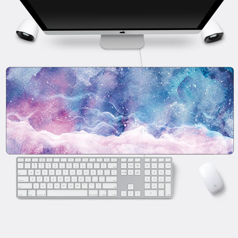 Marble Mouse Pad 800x300mm XL Office Desk Laptop Computer Keyboard Game Gamer Mouse Mice Mat Large Gaming Mousepad