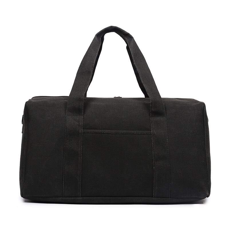 Torby na ramię męskie torby podróżne o dużej pojemności płótno podróżne nowe torby na siłownię duże torba z rączkami o dużej pojemności wodoodporny czas wolny: czarny mały