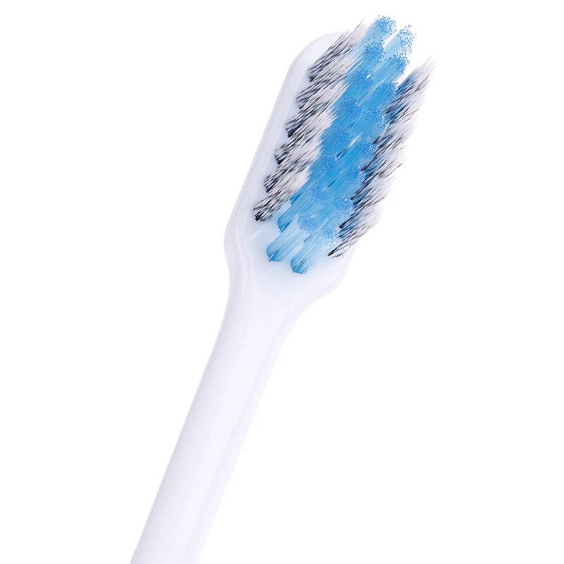 1PC Natural V-type Handle Toothbrush Rainbow Colorful Whitening Soft Bristles Orthodontic Toothbrush Eco-friendly Oral Care