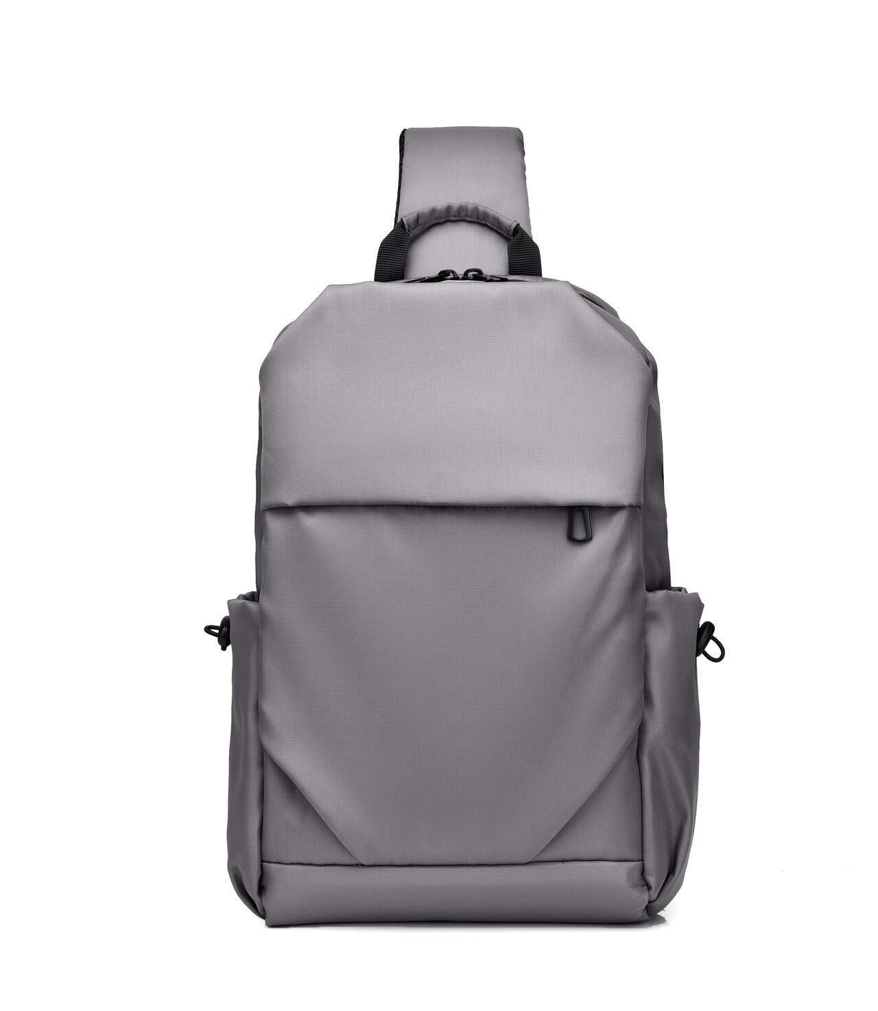 Brusttasche, einseitig um die schulter, herren, lässig, diebstahlsicher, gebürstet, schulter, diagonal, brusttasche, news, einseitig um die schulter, reisetasche: Hellgrau
