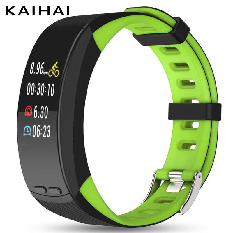 KAIHAI smart watch fitness tracker wristband bracelet gps Positioning without phone Pedometer Heart rate Monitor Pace speed