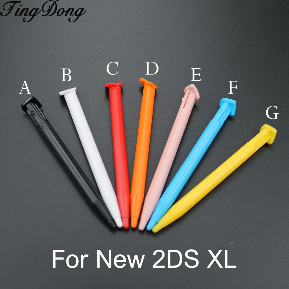 Bolígrafo táctil de plástico para Nintendo 2, 2DS, ll, xl, , 200 Uds., lápiz táctil de pantalla: MIX colors
