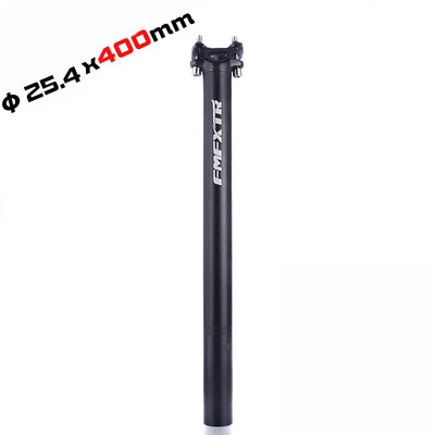 Fiets Zadelpen 400Mm Mtb Cycling Road Mountainbike Zadelpen Buis 27.2Mm/30.9Mm/31.6Mm aluminium Legering Fiets Zadelpen: Black 25.4