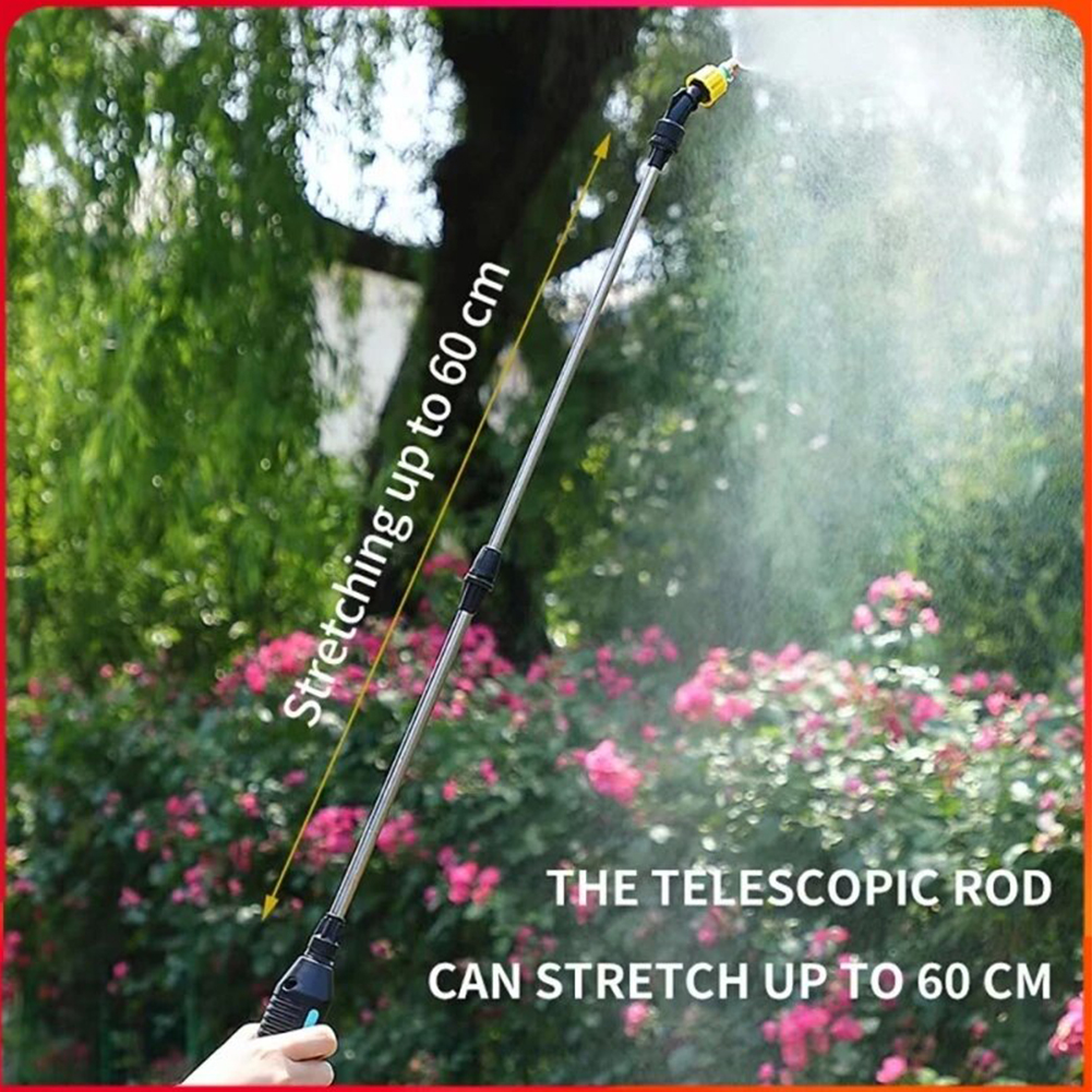 5l- skulder pesticid sprøjte automatisk sprøjteflaske usb genopladelig havevandssprøjte græsplænesprinkler til rengøring af glas