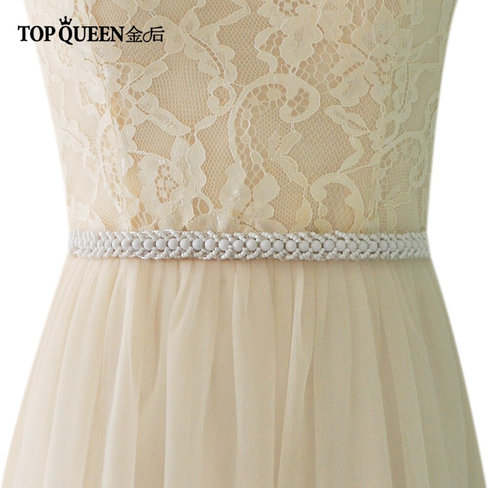 Topqueen S322 Kralen Riem Bruiloft Bruids Riem Bruiloft Parels Riem Bruiloft Accessoires Bruiloft Vrouwen Sash Populaire Bridal Sash