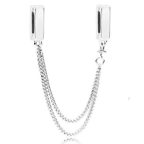 Genuine 925 prata esterlina reflexions correntes flutuantes corrente de segurança se encaixa reflexions originais pan pulseira jóias diy