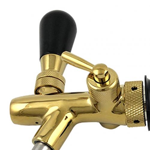 Rvs Kraan Tap Tapbier Kraan Voor Thuis Brouwen Vergister Wijn Tapbier Sap Dispenser Drinken Koelkast Vaatjes: Golden