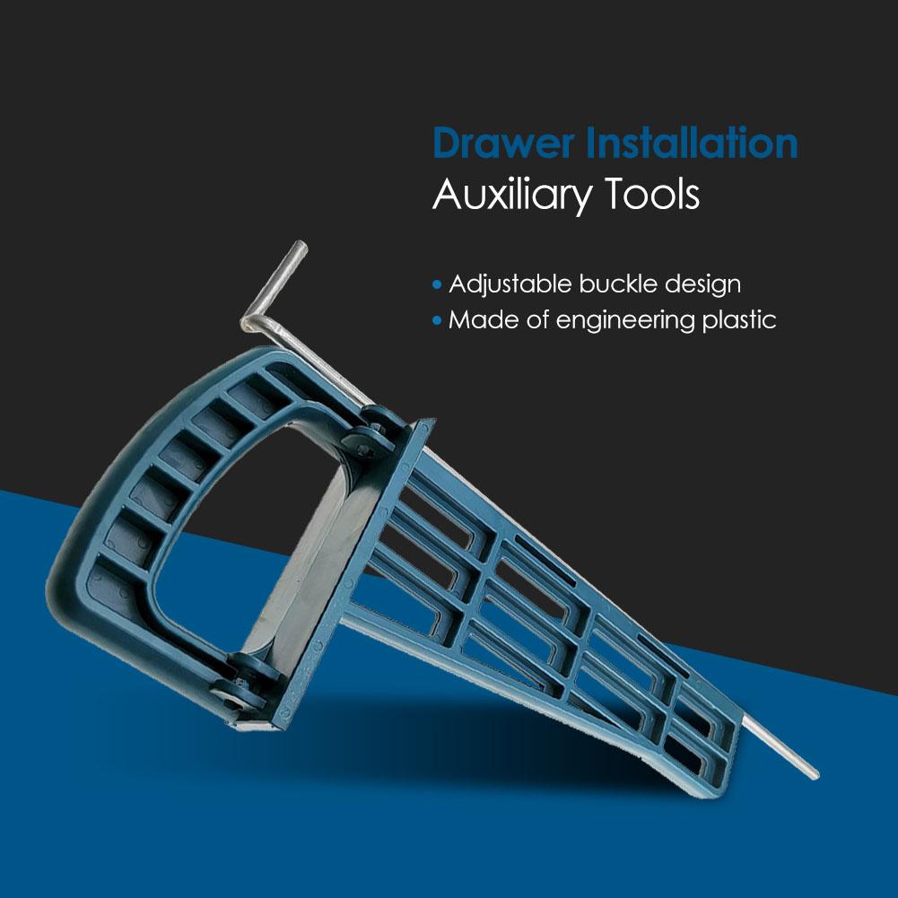 Auxiliary Positioning Holder Drawer Slide Jig Mounting Hardware Woodworking Furniture Hardware Slides Installation Tools
