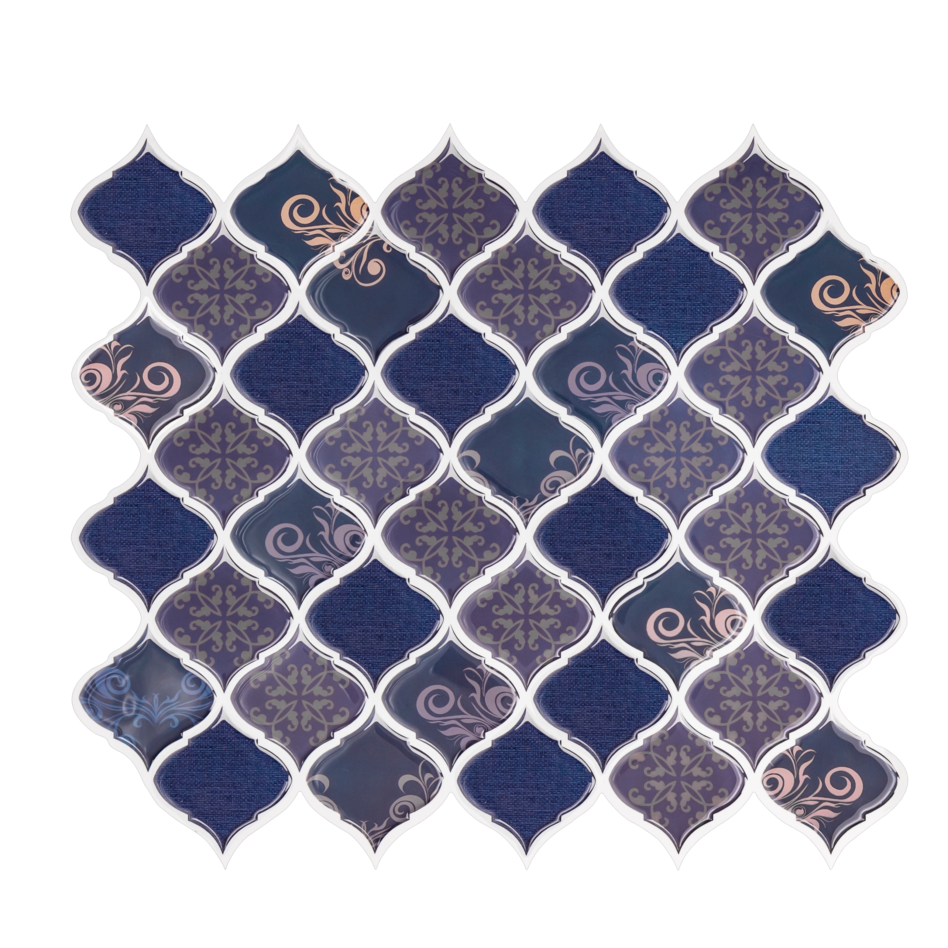 Carrelage mural en porcelaine, 10 pièces, motif lanterne, imperméable, pour cuisine, salle de bain et chambre à coucher