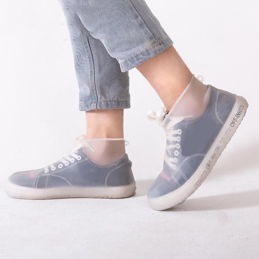 Portable Non-slip Waterproof Silicone Shoe Covers Shoe Protectors for Indoor Outdoor Protection Shoe Covers