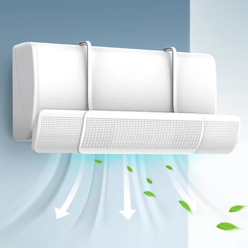 Airconditioning Windscherm Baby Anti Direct Blazen Schaalbaar Instelbare Windgeleider Cover Uitlaat Baffle Windscherm Stofkap