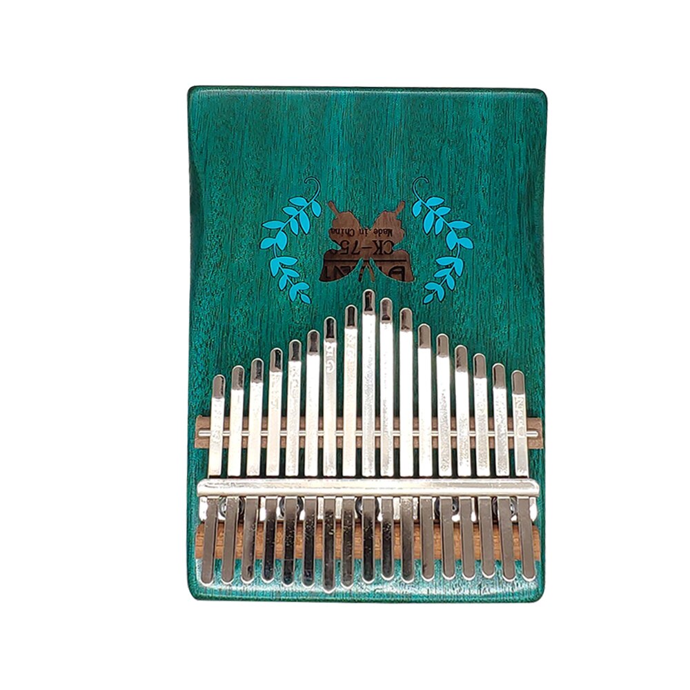 Kalimba Mbira Thumb Finger Piano Portable 17 Keys Solid Wood Musical Instrument for Music Lovers Beginners Thumb Piano