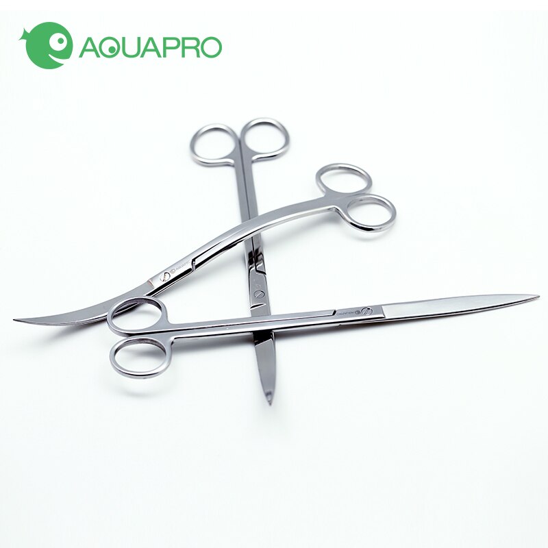 ADA AQUAPRO Plant Cleaning Tools Rvs Scissor Tweezer Scoop Schrapen algen mes Aquarium Water Aquarium
