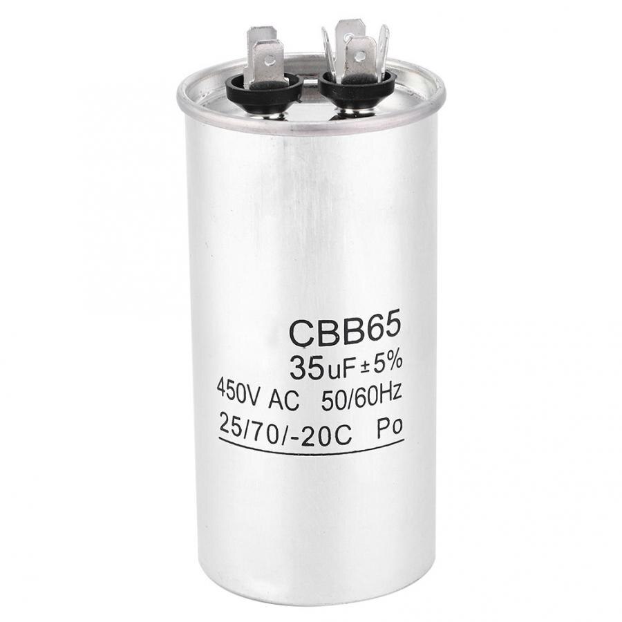 CBB65A Capacitor 450V 35UF Aluminum Foil Air Conditioning Compressor Start Capacitors Electrolytic Capacitor 450V Capacitor