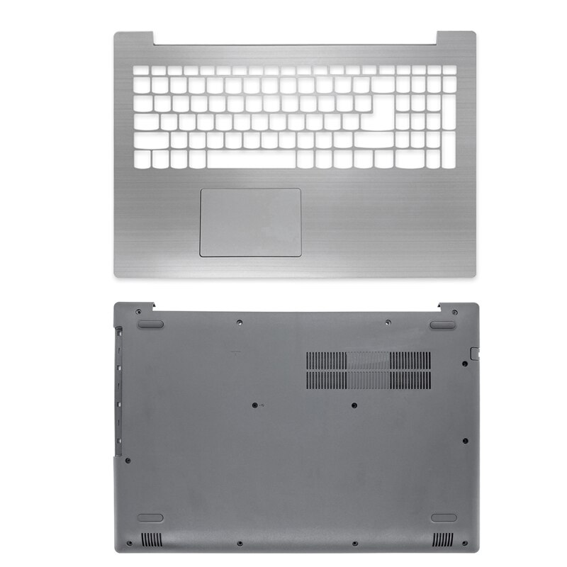 Nowy Laptop dla Lenovo IdeaPad 320-15 320-15IKB 320-15ISK 320-15ABR LCD tylna pokrywa/przednia ramka/zawiasy/podparcie dłoni/dolna obudowa srebrny: CD Cover