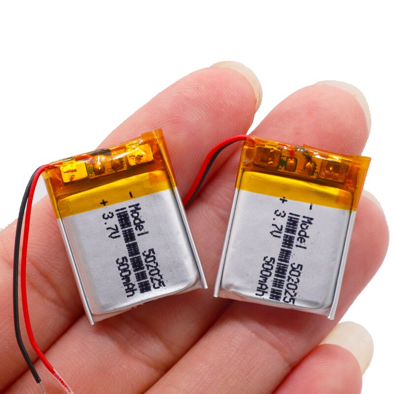 1/2/4 Stück Wiederaufladbare Li-Polymer 3,7 v 500mah 502025 Batterie Für PSP Clever Uhr LED Lampen bluetooth Lautsprecher Mini Kameras