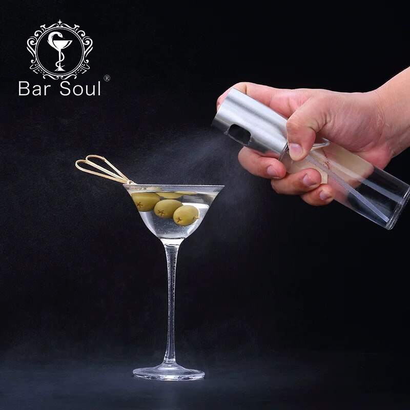 Bar soul cocktail smaksättning flaska spary flaska krydda flaska akryl airbag stil bartender verktyg bar verktyg