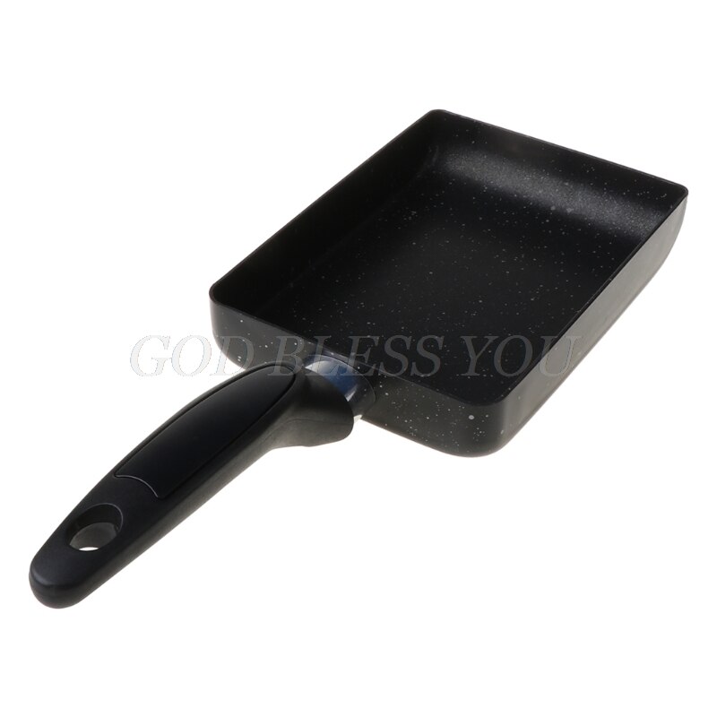 Retangular Omelette Pan Tamagoyaki Egg Pan, Nonstick Maifan Stone, Anti-Scalding Handle for Glass ,Electic Gas Stove