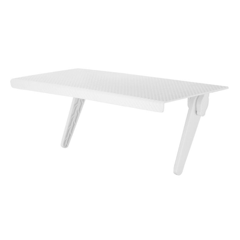 Computer Monitor Riser Desktop Stand ABS TV Rack Display Shelf Storage Desk Plastic Desk Organizer Desktop Home Office