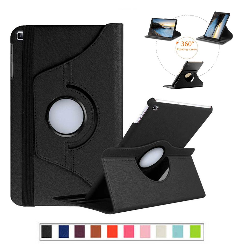 360 Graden Draaiende Smart Case Voor Samsung Galaxy Tab Een 8.0 Sm T290 T295 T297, pu Leather Flip Stand Tablet Cover Shell