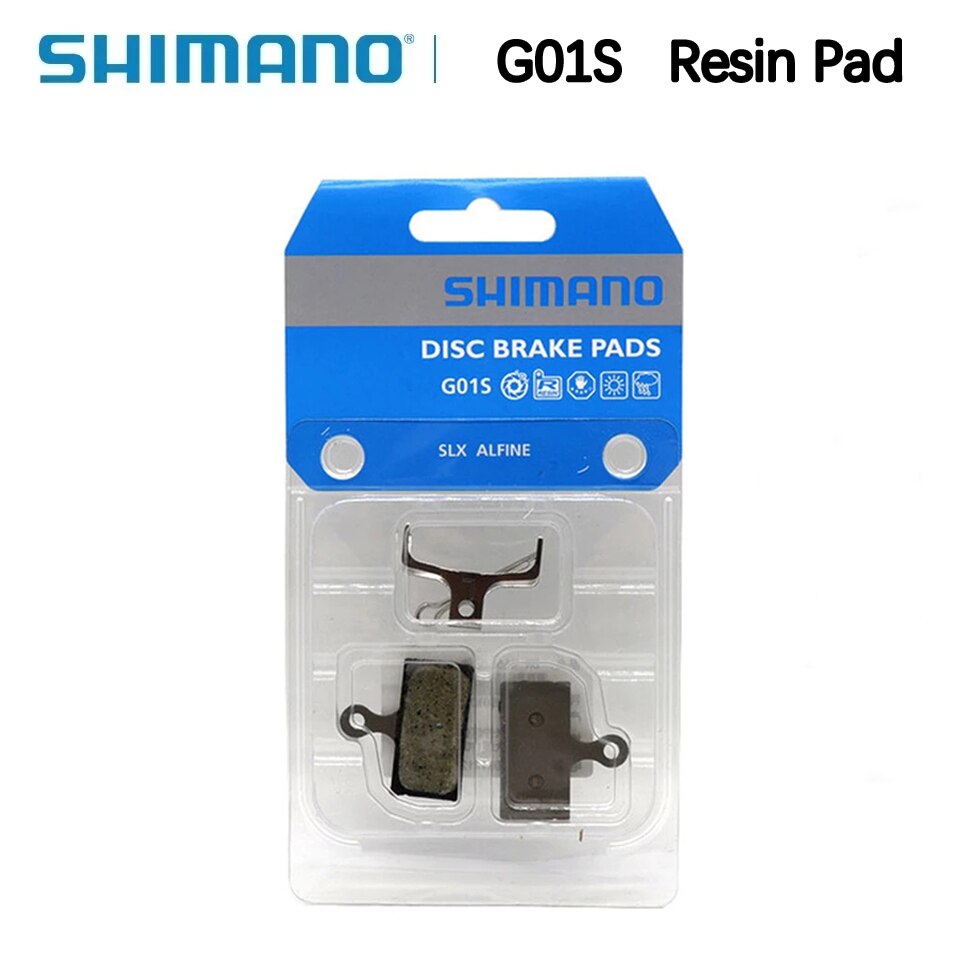 Plaquettes de frein à disque en résine G01S, pour vtt, pour Shimano M6000 SLX M7000 Deore XT M8000 M615 M666 M675 M785 RS785 R517, 1/2/4 paires